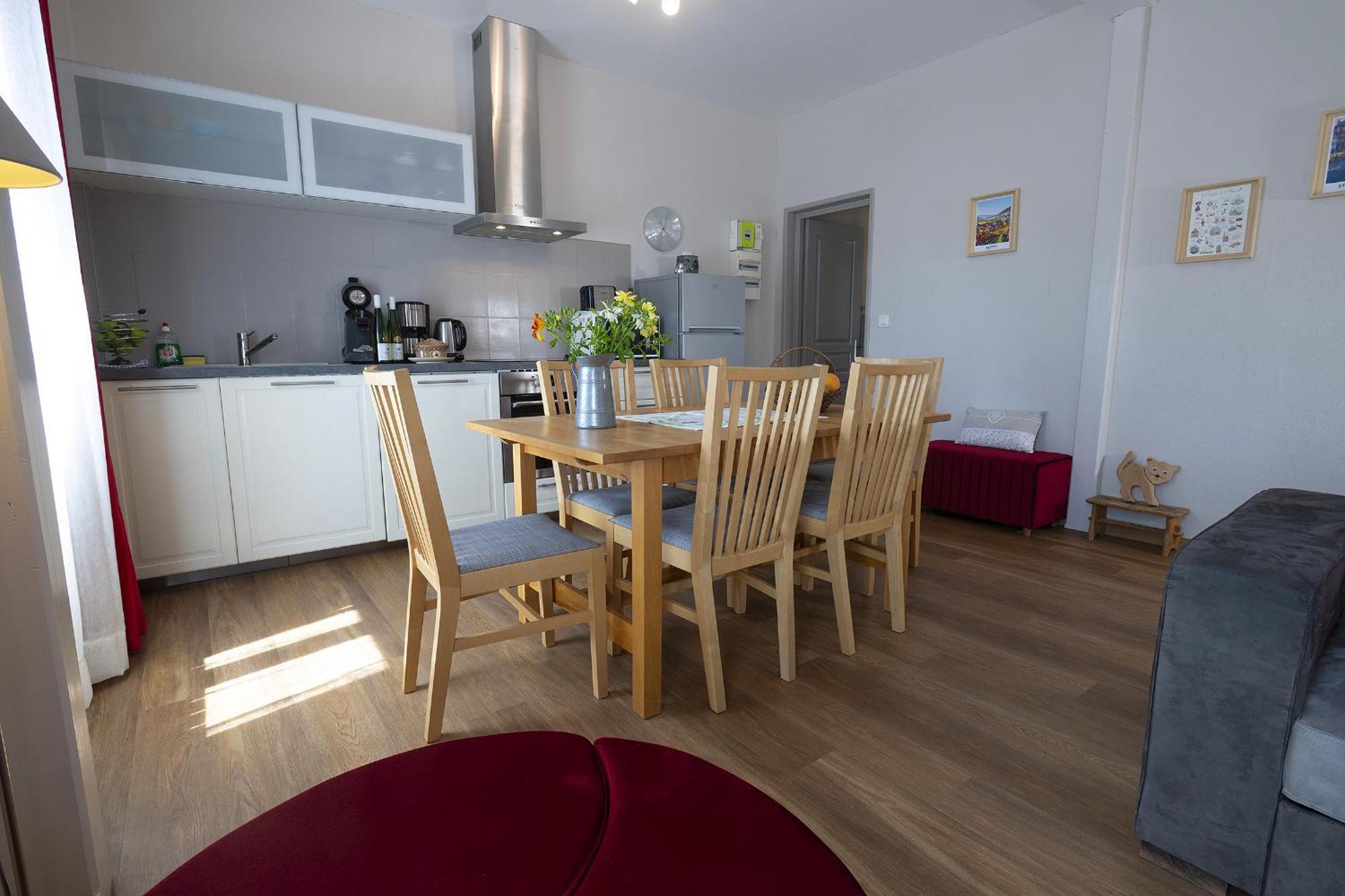 Muscat - Bel Appartement Renove Recemment - Au Pied Du Vignoble - Parking Gratuit Риквир Екстериор снимка