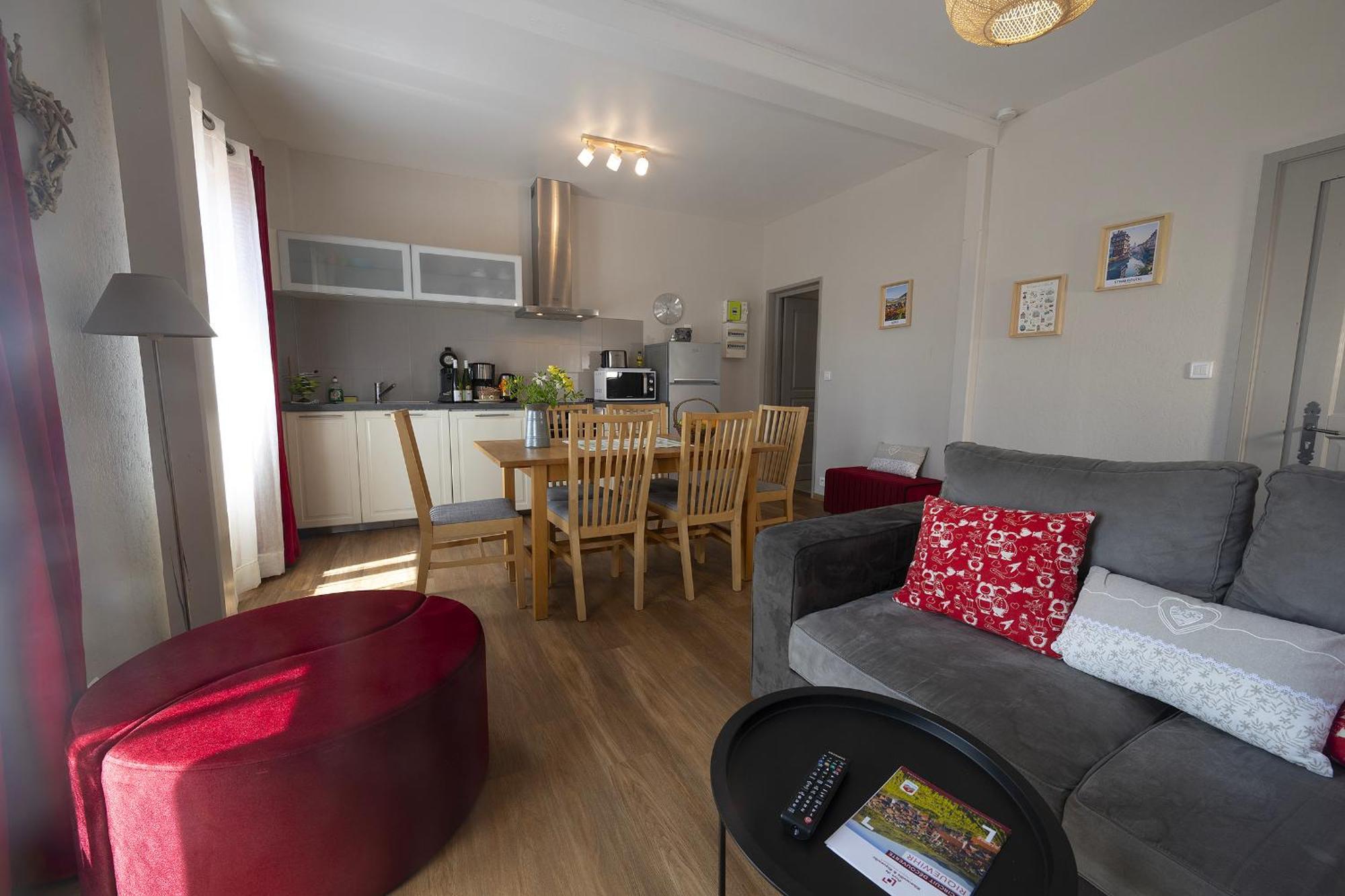 Muscat - Bel Appartement Renove Recemment - Au Pied Du Vignoble - Parking Gratuit Риквир Екстериор снимка